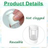 Clear Airless Lotion Pump Bottle Empty Cream Vacuum Lotion Bottle,8Pcs