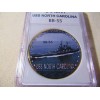 US NAVY - USS NORTH CAROLINA / BB-55 Challenge Coin
