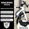 KOHLBURG Security Folding Lock only 2.2 lbs - 35" Foldable