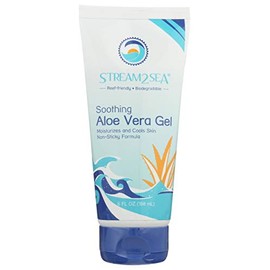 STREAM2SEA Soothing Aloe Vera Gel, 6 FZ