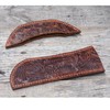 JJNUSA Leather Cast Iron Handle Cover，Skillet Handle Cover, Handmade Leather