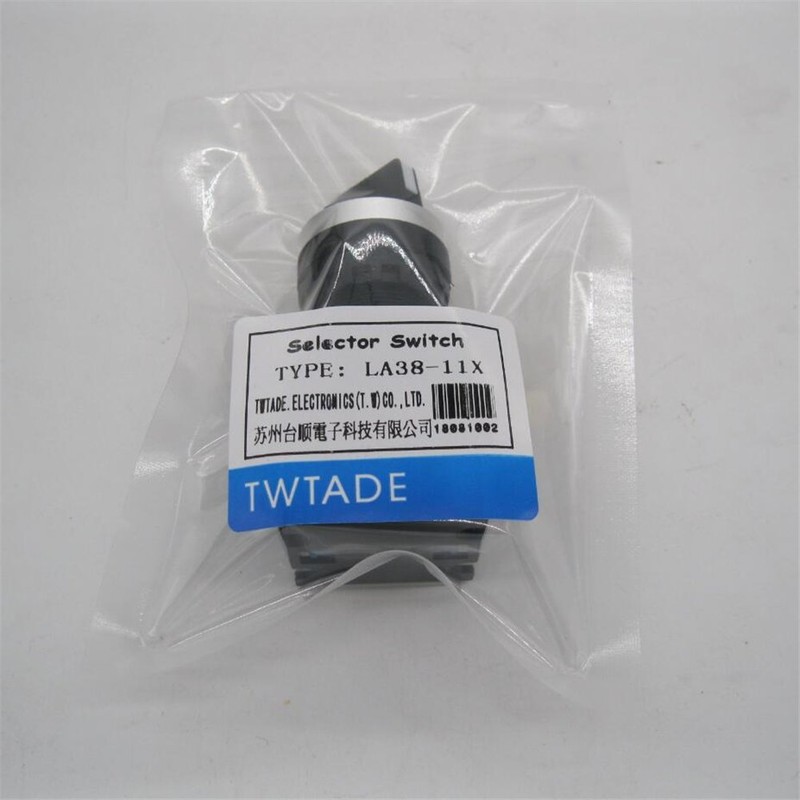 TWTADE / 2Pcs 22mm DPST 1 NO 1 NC 2