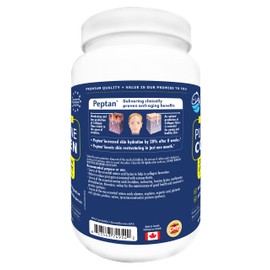 Promise Pure Marine Collagen Peptides Powder with Hydrolyzed Collagen – Unflavored, Non-GMO, Supports Healthy Skin, Nail, Hair & Joints, Canada Made – 525 grams