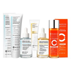 5pc Weud Skincare Aclarante Antiedad Para Una Piel Joven