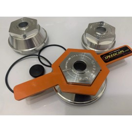 SPEEDCAPS PRO-SERIES Oil Cap KIT 9-10K G.D. 3.475”LIFETIME WARRANTY Trailer 21-88 Dexter