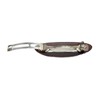 Gachipin No-Slip Barrette Oval Gloss Barrette (Black)