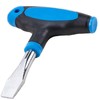 10mm T Handle Flat Head Screwdriver with Ergonomic Plastic Handle