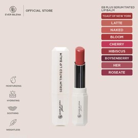 EVER BILENA Plus Serum Tinted Lip Balm 3.2g | Hydrating Lip Care with Long-Lasting Color | Nourishing Formula for Soft, Smooth Lips | Moisturizing Lip Tint for Everyday Use (NAKED)