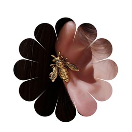 Cybche Boho Biene Ohrmanschette Ohrringe Gold Honigbiene Clip Ohrringe Winzige Biene Manschette Wrap Ohrringe Biene Knorpel Ohrringe Nicht Durchbohrt Clip Auf Ohrringe Schmuck Für Frauen