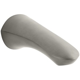 Kohler K-5328-BN Refinia Wall-Mount Non-Diverter Bath Spout, Vibrant Brushed Nickel
