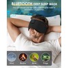 ZHENYEMEI Bluetooth Sleep Headphones White Noise Sleep Mask | 3D