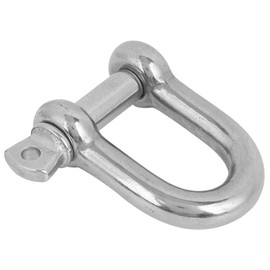 DShape Shackle Stainless Steel DRing Shackle for Outdoor Chains Wirerope Lifting M18