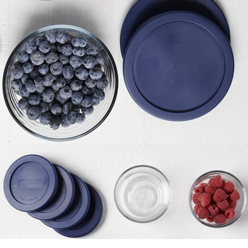 Wood Grip - Lids for Pyrex and Anchor Round Glass