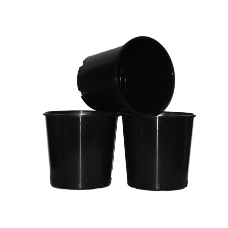 Black Offering, Donation, Ice Buckets, 160 Ounces, Pack 3