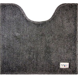 Okato Color Mode Premium Toilet Mat, 21.7 x 23.6 inches (55 x 60 cm), Gray