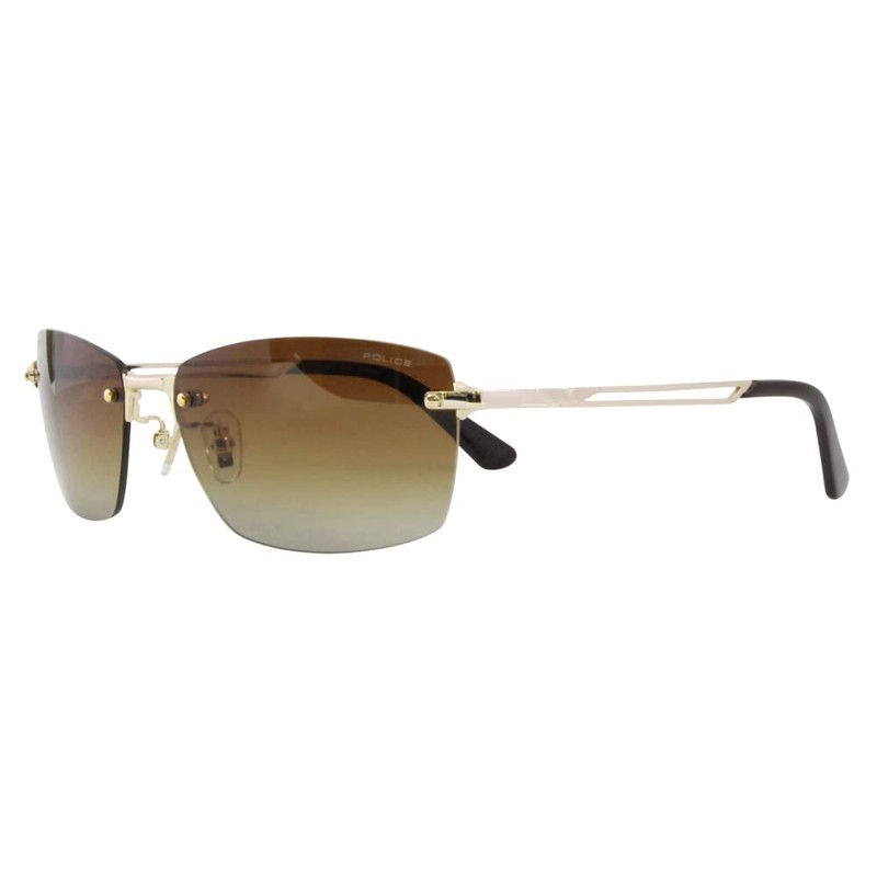 POLICE Sunglasses SPLG39J 300P 60 2023 Model WIND Two-Point Borderless