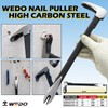 WEDO Pry Bar Set 3PCS,8"+10"+12" Flat Pry Bar,Nail Puller Set,High