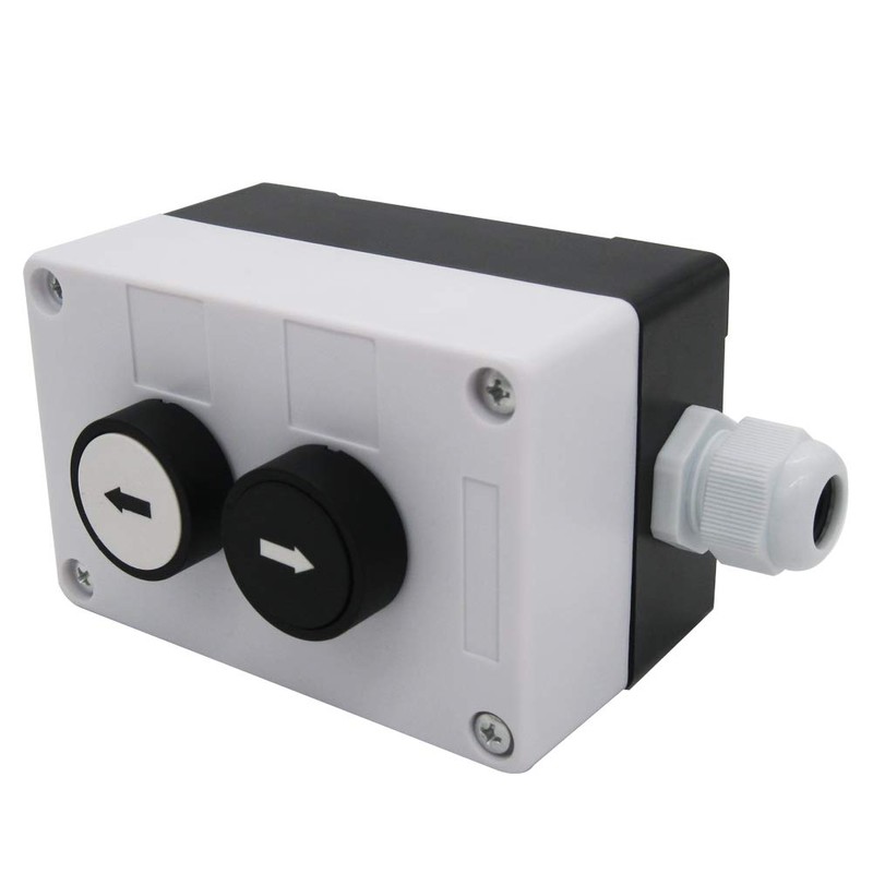 mxuteuk 1 NO Black 1 NO White momentary Switch Control