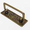 MuDuJia 4-Pack 2 1/2" Antique Brass Bail Drawer Pull Hanging
