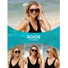 SOJOS Polarized Retro Aviator Sunglasses for Women Men Recycled Plastic