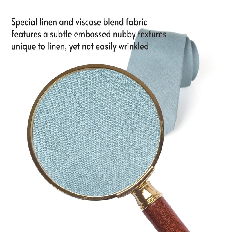 Spring Notion Men's Linen Blend Bow Tie Tan