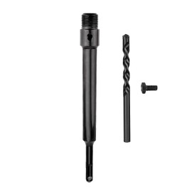 300mm / 11.81 inch SDS Plus Connecting Rod for Concrete Cement Brick Hole Saw,Black (SDS Plus Rod: 300mm)