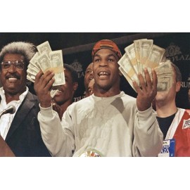 Mike Tyson Poster Iron Mike Tyson Heavyweight Champion Money Poster 11 x 17" MMT