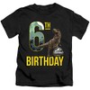 LOGOVISION Jurassic World 6th Birthday T-Rex Unisex Youth Juvenile T-Shirt,