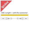 ipolex 10G SFP+ Copper Cable, Red SFP+ DAC, 10GBASE-CU Direct