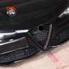 car-king888 Carbon Fiber V Shape Grille Cover Accessories Trim For