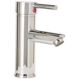 DICA, Monomando Corto Ecologico para Lavabo, Acabado Cromo, Acero Inoxidable, Hule, Acero, Media y Alta Presión, 4429