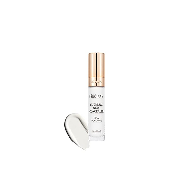 Corrector cobertura completa Flawless Stay - Beauty Creations (Blanco)