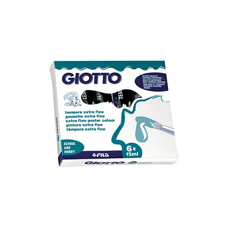 Giotto 352016 color tempera Blue 12ml Tube