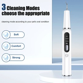 Raspador Dental Eléctrico Para Perros, Eliminador De Sarro