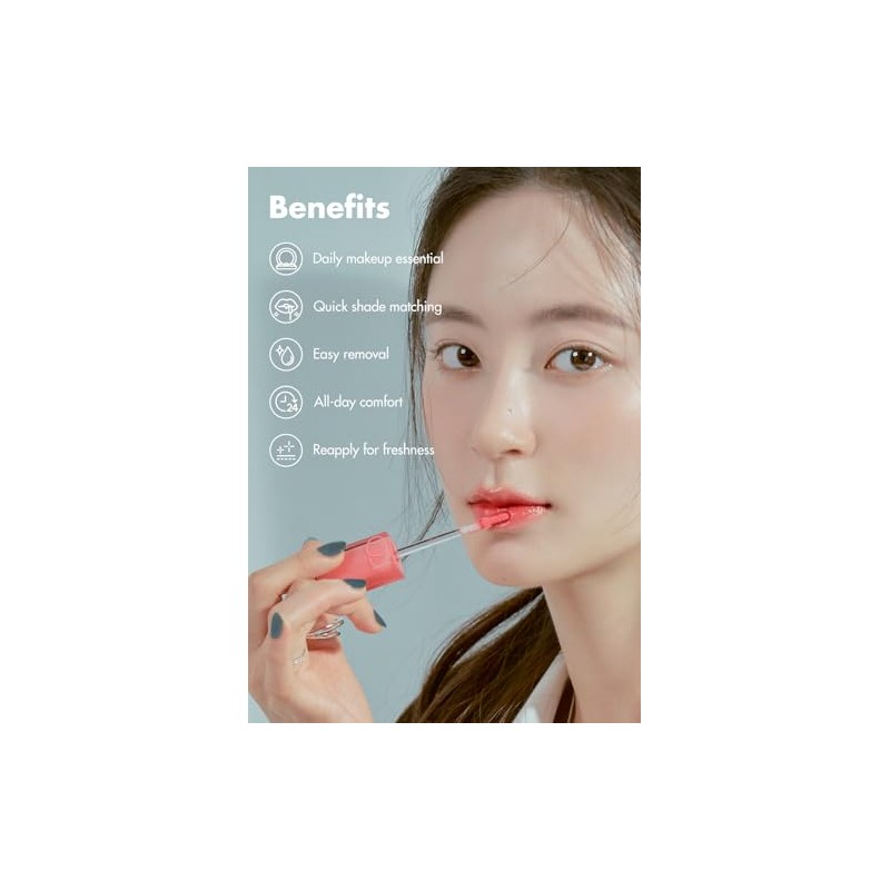 rom&nd DEWY·FUL WATER TINT (02 SALTY PEACH)