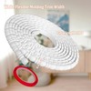 Flexible Bead Molding Trim, 10ft White Wall Molding Trim Peel
