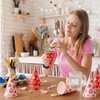 Honeydak 100 Pcs Snow Cone Cups 6 oz Disposable Paper