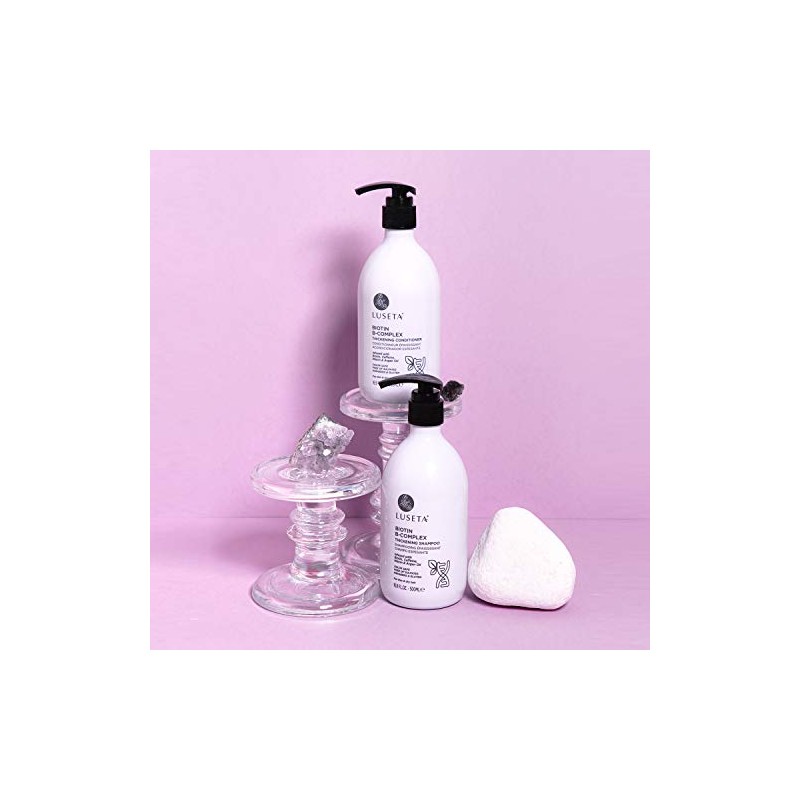 Luseta Biotin B-Complex Acondicionador engrosamiento para crecimiento y fortalecimiento del