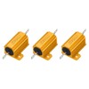 QUARKZMAN Pack of 3 25 W 60 Ohm 5% Aluminium