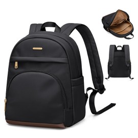 TENSTAR Mini Backpack for Women Stylish Waterproof Backpack Purse, Light Weight Backpack Purses Daily Backpack Cute Bookbag for College Travel, Black