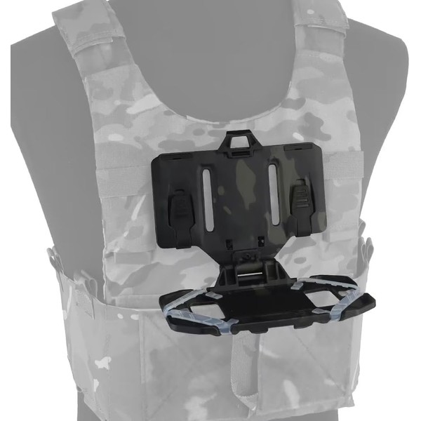 SINAIRSOFT Tactical Plate Carrier Vest Attachments MOLLE Phone Chest Mount