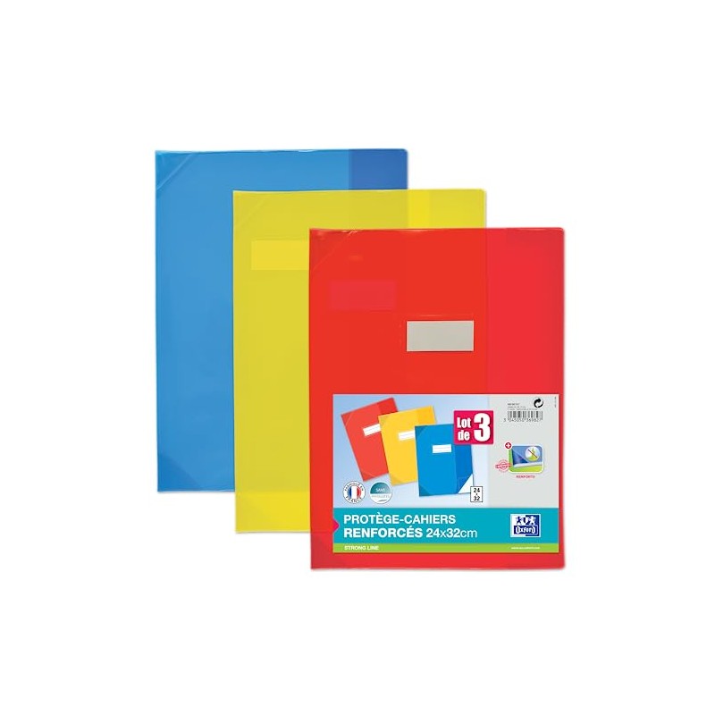 OXFORD Strong Line Exercise Book Covers 24 x 32 cm