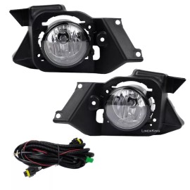 Linen-King FL7030 Fit For 2012- 2014 HONDA CR-V Clear Fog Light Kit as shown in the photos