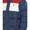 IZOD Men's Color Block Puffer Jacket, Navy