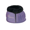 Shires OverReach Boots Fur Trim Purple Pony