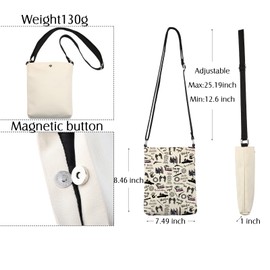 Winchester Brothers Crossbody Bag Winchester Brothers TV Show Gift Sam And Dean Fans Gift Dean Winchester Shoulder Bag