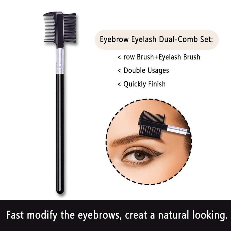 1 PCS Eyelash Comb and Eyebrow Brush Comb, Eyebrow Eyelash