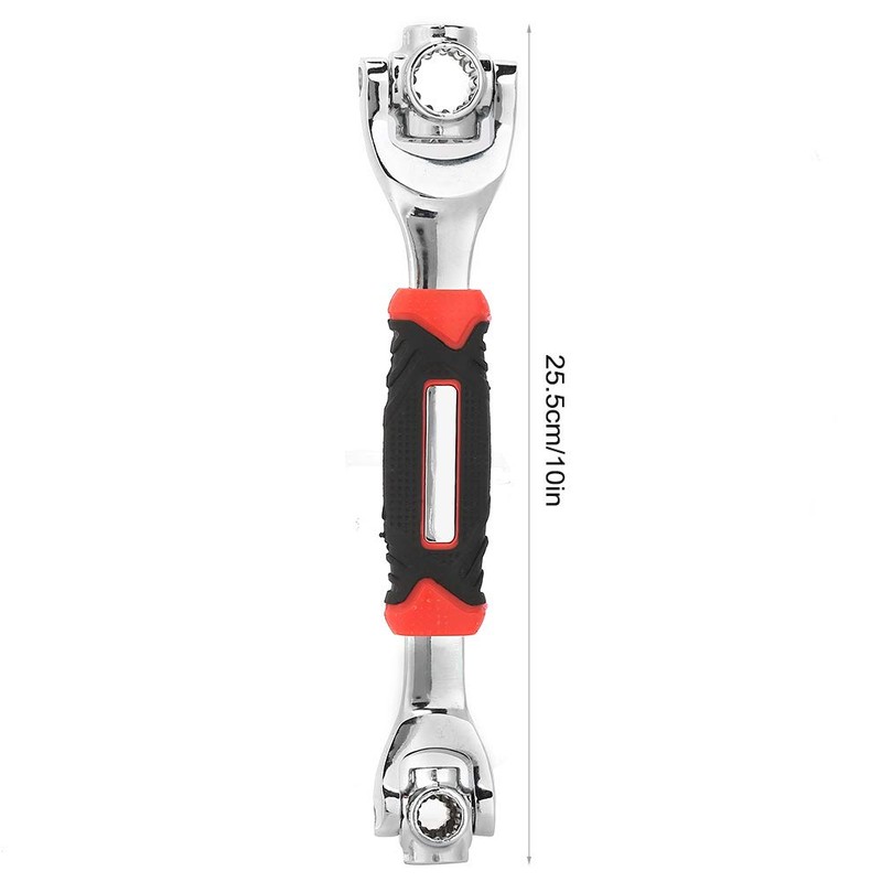 Universal Socket, 8 in 1 Socket Wrench, Flexible Dog Bone