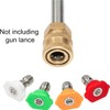 4 Pack Pressure Washer Spray Nozzle Tips, Power Washer Soap