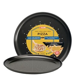 IBILI "Moka Crispy Pizza Mould, Black, 28 cm